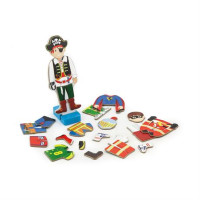 Набір магнітів Viga Toys Гардероб хлопчика