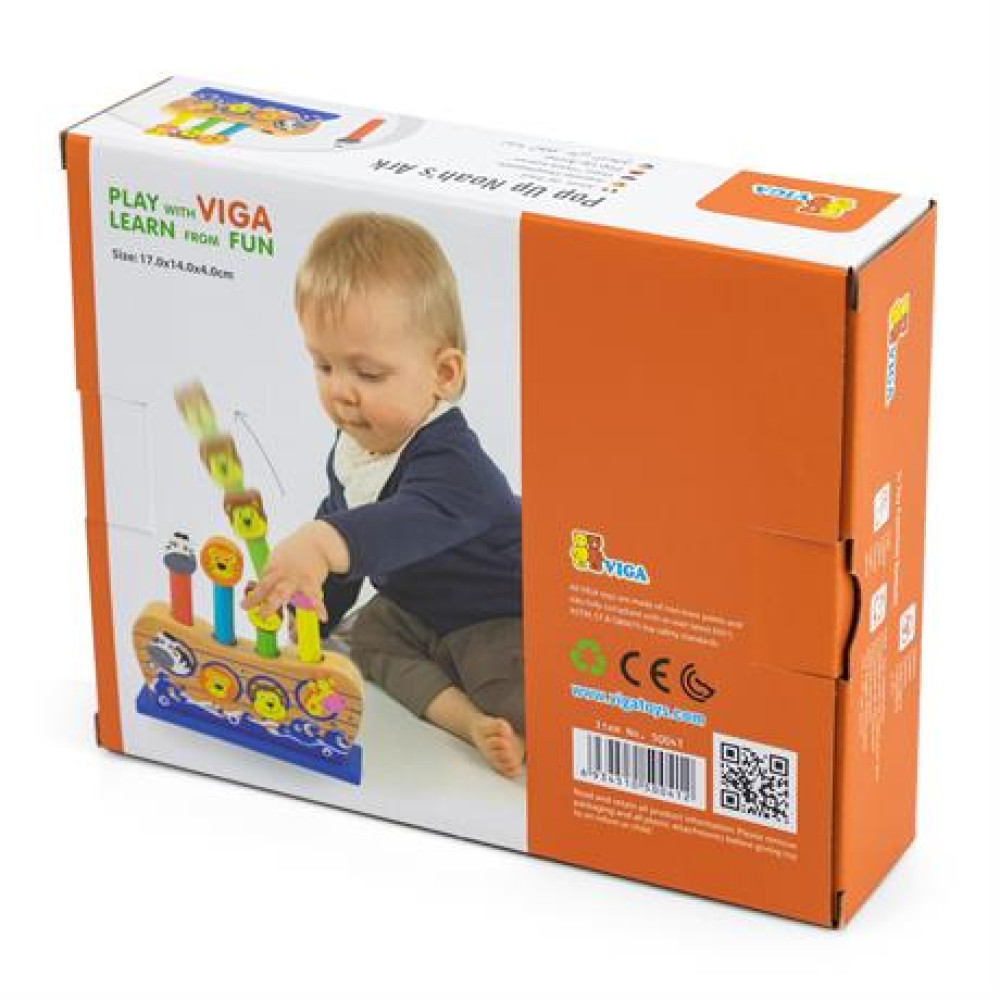 Ігровий набір Viga Toys Веселий ковчег