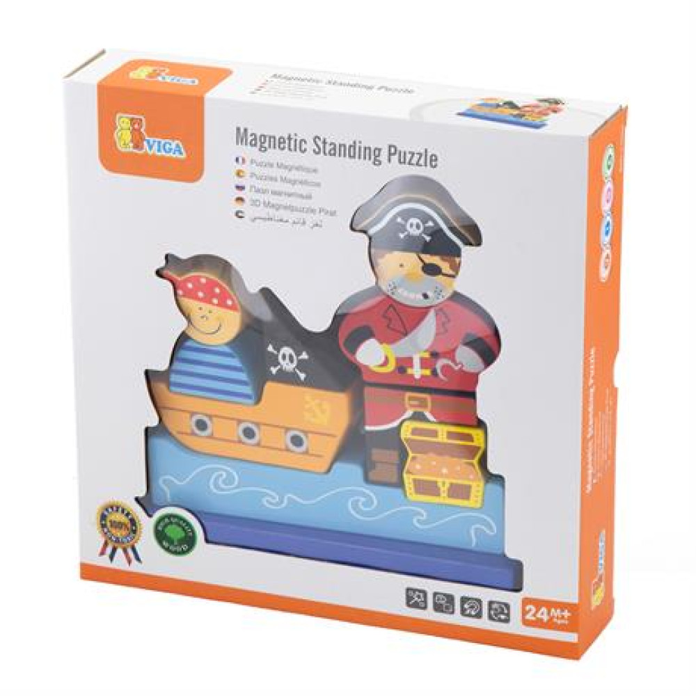 Магнітна іграшка Viga Toys Пірат