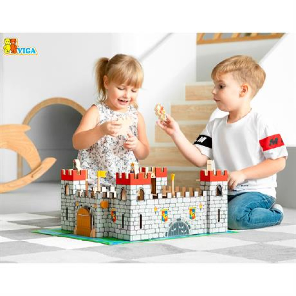 Игровой набор Viga Toys Игрушечный замок