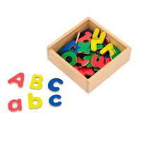 Набор магнитных букв Viga Toys Английские заглавные и строчные
