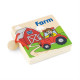 Деревянная книжка Viga Toys Первые английские слова (50386)