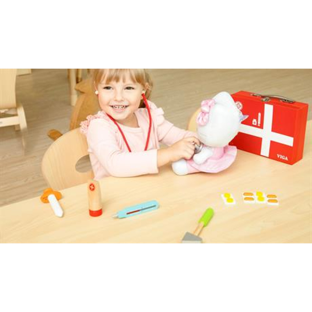 Ігровий набір Viga Toys Валіза доктора