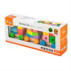 Поїзд з Viga Toys Яскраві кубики