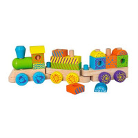 Потяг Viga Toys Кубики