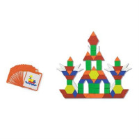 Магнітна мозаїка для дошки Viga Toys з картками
