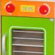 Дитяча кухня Viga Toys з посудом 50957FSC