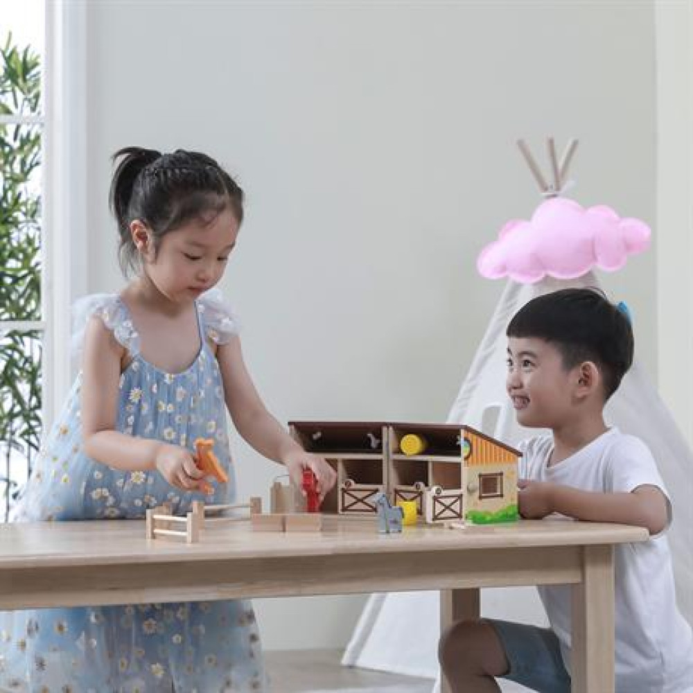 Ігровий набір Viga Toys Будиночок-ферма