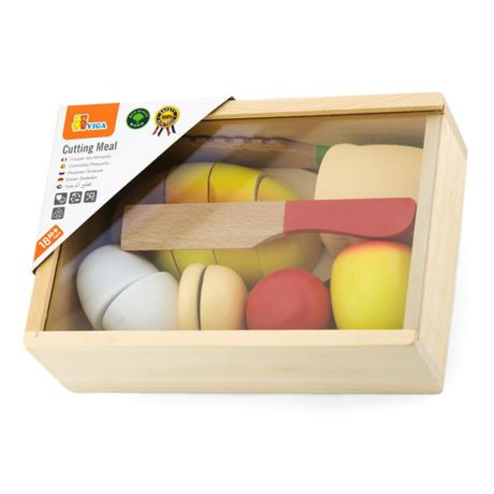 Іграшкові продукти Viga Toys Нарізана їжа 56219