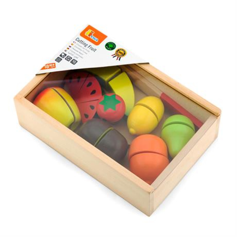 Іграшкові продукти Viga Toys Нарізані фрукти 56290