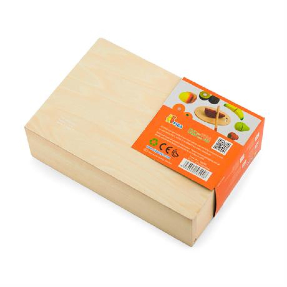 Іграшкові продукти Viga Toys Нарізані фрукти 56290