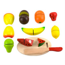 Игрушечные продукты Viga Toys Нарезанные фрукты 56290