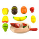 Іграшкові продукти Viga Toys Нарізані фрукти 56290