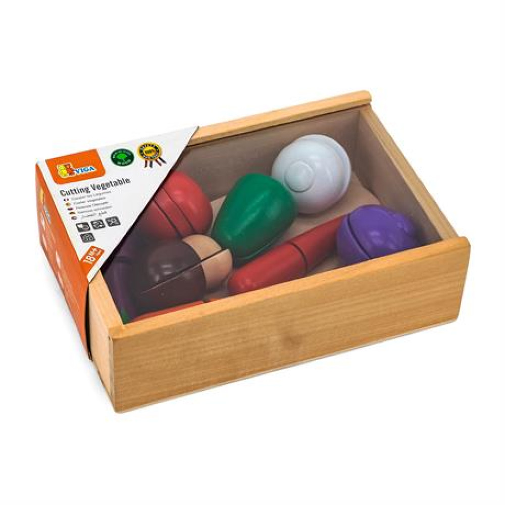 Іграшкові продукти Viga Toys Нарізані овочі