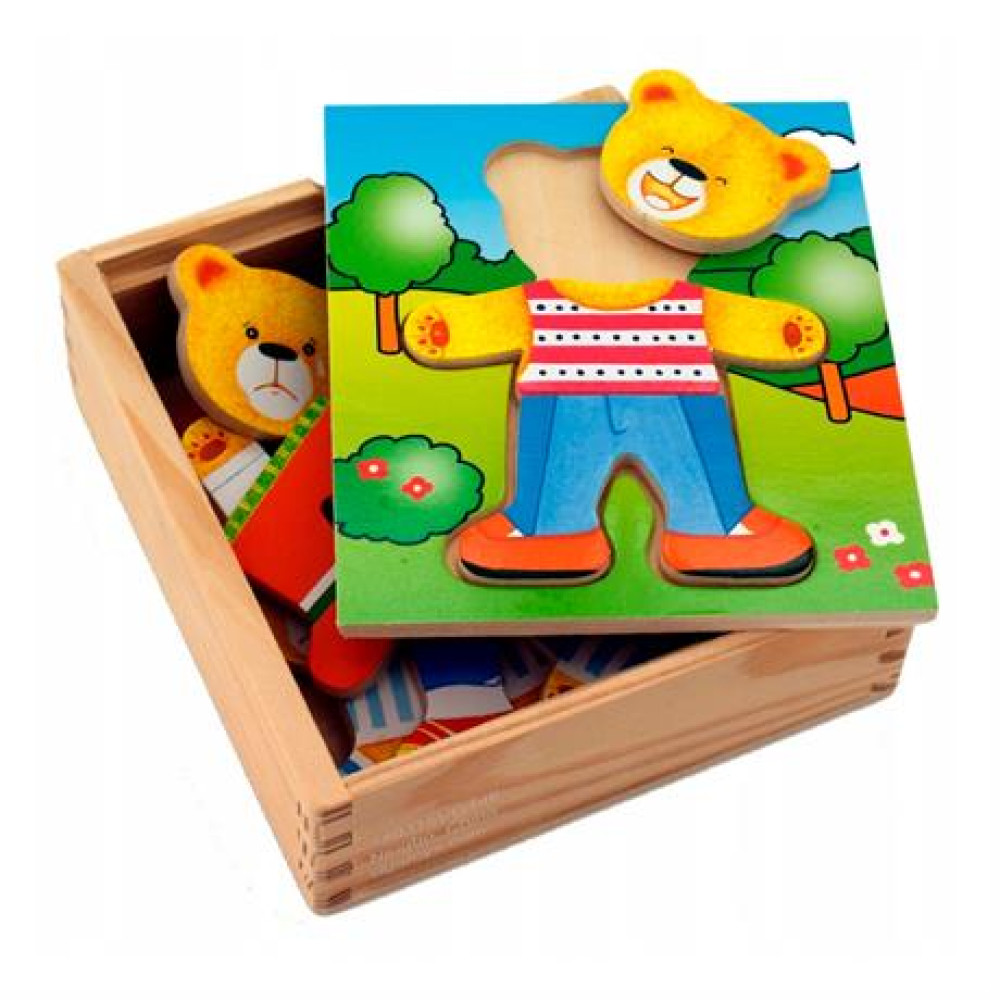 Ігровий набір Viga Toys Гардероб ведмедика
