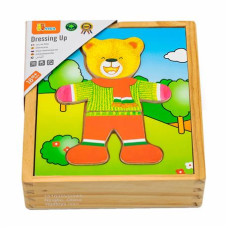 Игровой набор Viga Toys Гардероб мишки