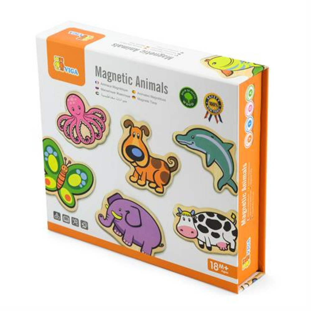 Набір магнітів Viga Toys Звірята