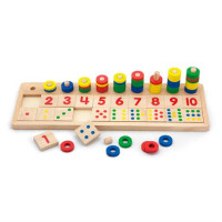 Деревянный обучающий набор Viga Toys Цифры и счет (59072)