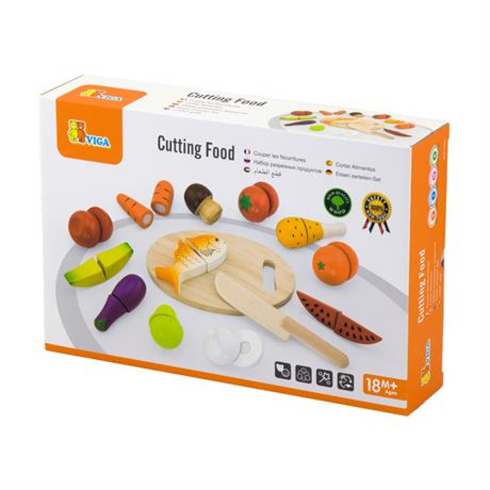 Іграшкові продукти Viga Toys Нарізана їжа 59560