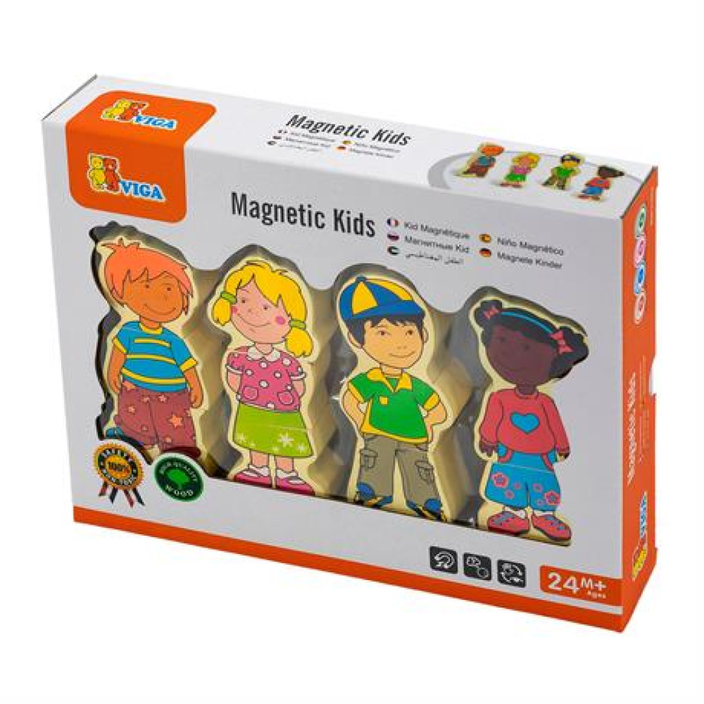 Набір магнітних фігурок Viga Toys Діти