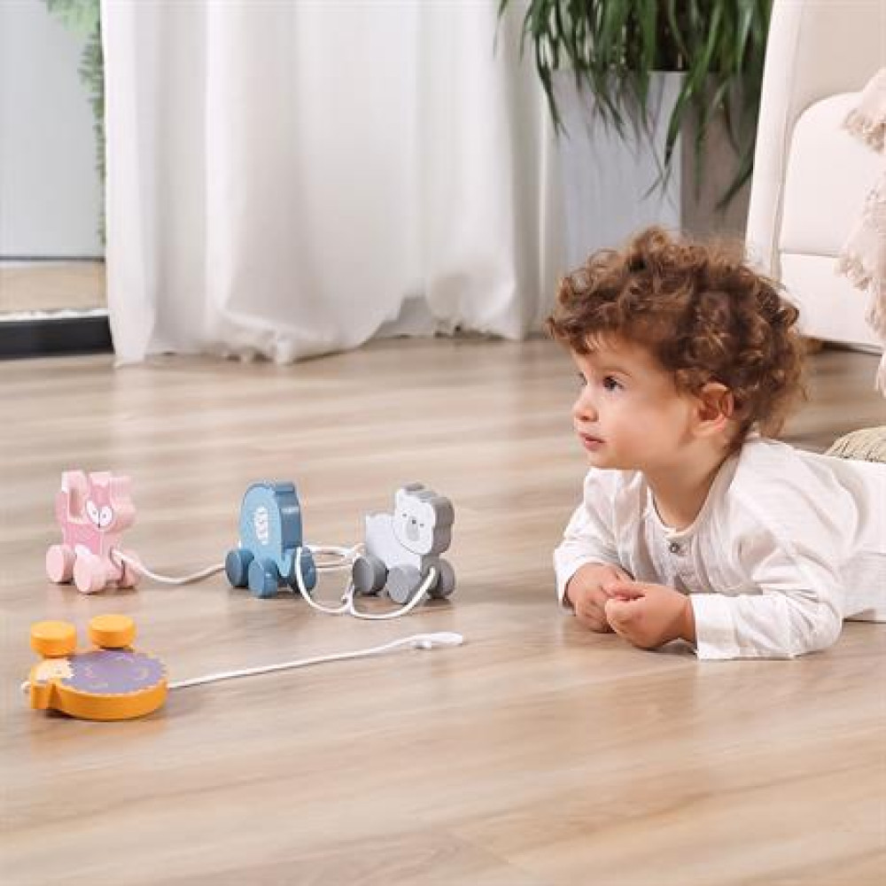 Деревянная каталка Viga Toys PolarB Лисичка (44002)