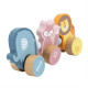 Дерев'яна каталка Viga Toys PolarB Звірята (44023)