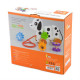 Дерев'яна каталка Viga Toys Собачка з шестернями (50977)