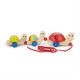 Дерев'яна каталка Viga Toys Зебра (59949)