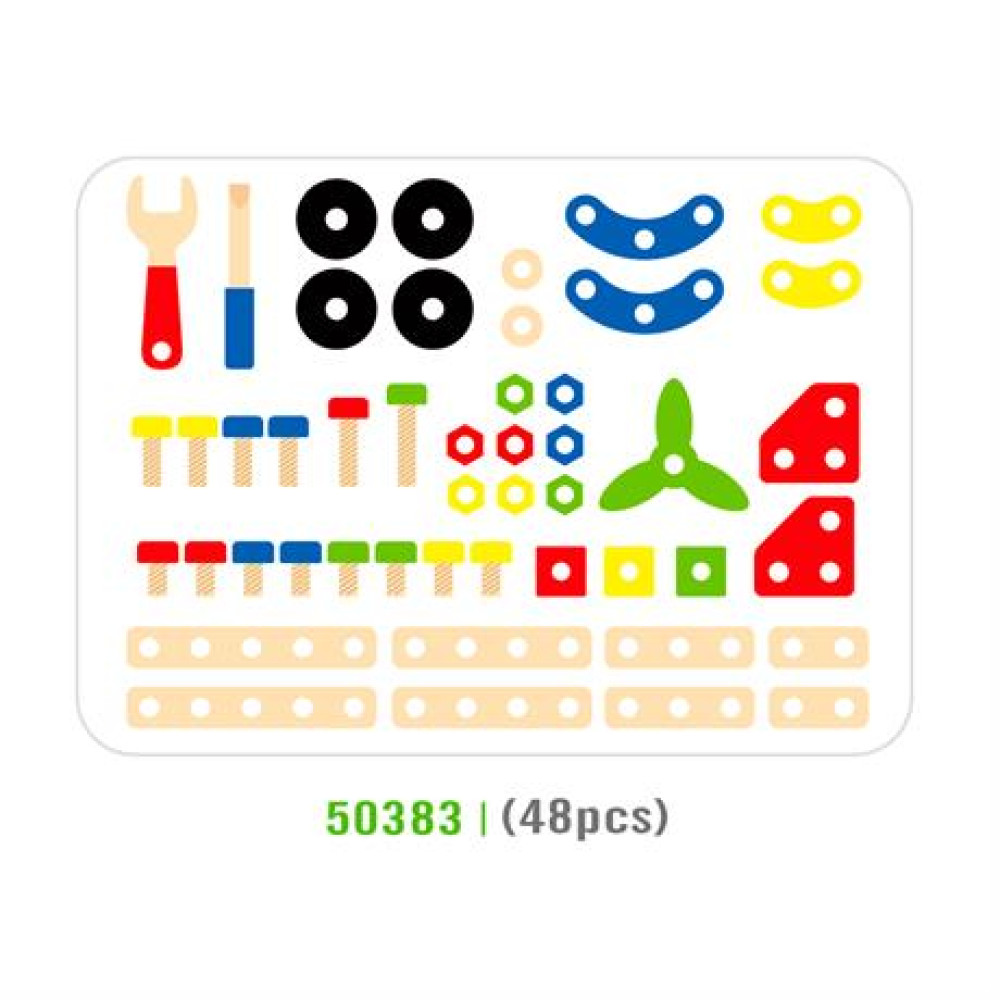 Деревянный конструктор Viga Toys 50383