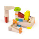 Дерев'яний конструктор Viga Toys Marble Run Гірки для кульок 51619