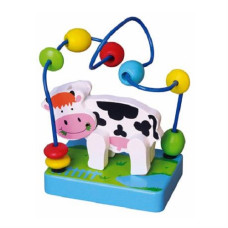 Деревянный лабиринт Viga Toys Коровка (59661)