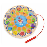 Магнитный лабиринт Viga Toys Часы