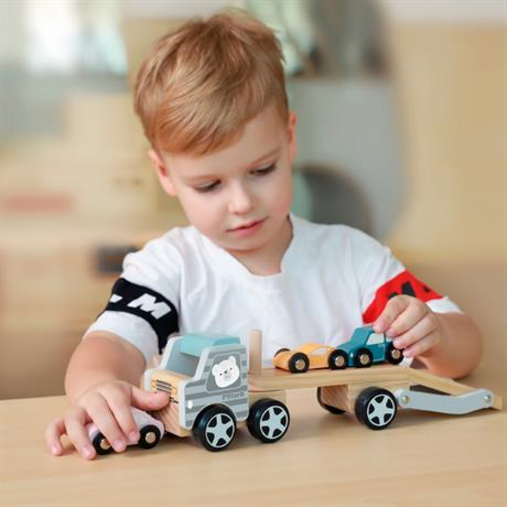 Іграшкова машинка Viga Toys PolarB Автовоз