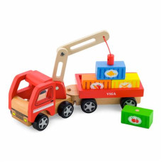Игрушечная машинка Viga Toys Автокран
