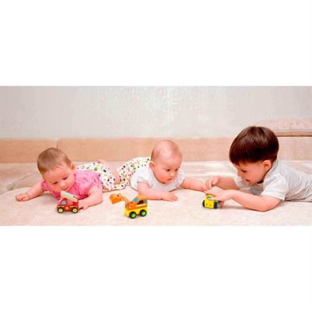 Набір іграшкових машинок Viga Toys Спецтранспорт