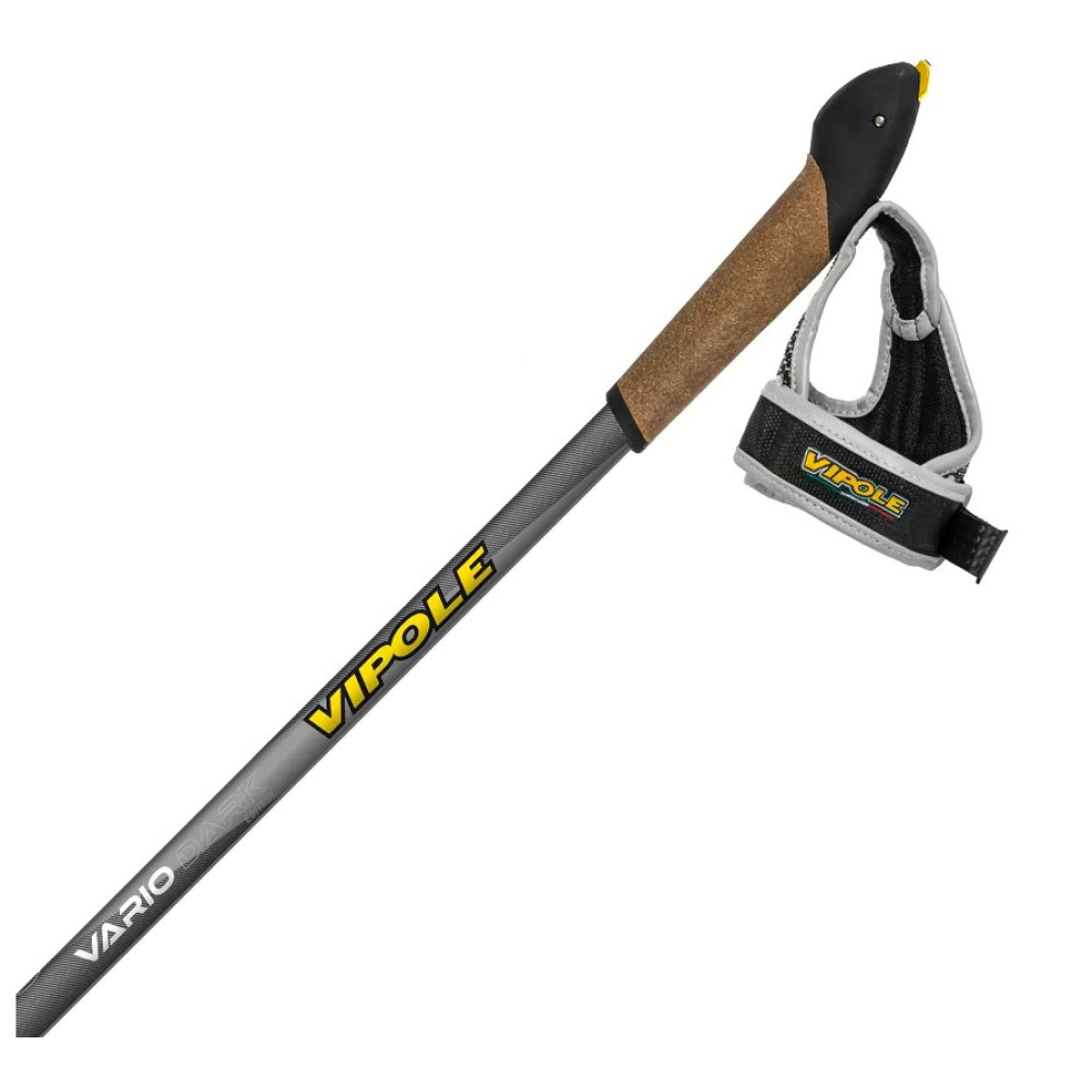 Палки для скандинавской ходьбы Vipole Vario Top-Click QL K.T. Dark DLX (S18 56) (925374)