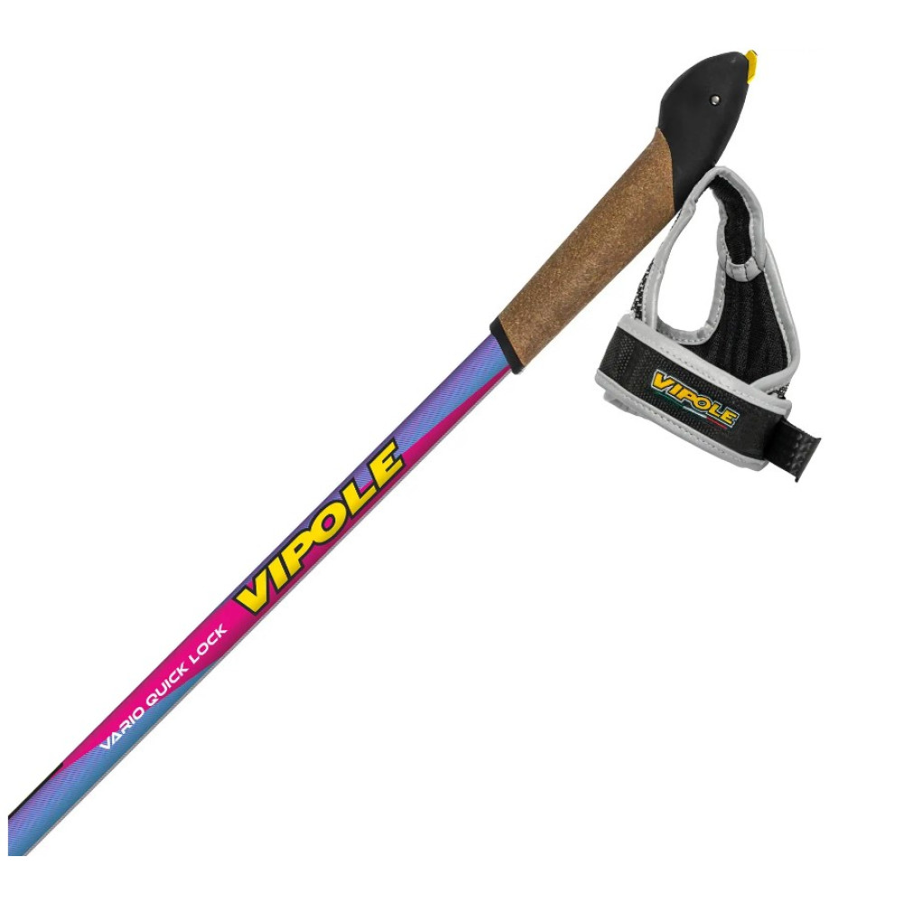 Палиці для скандинавської ходьби Vipole Vario Top-Click QL Violet DLX (P19427) (927593)