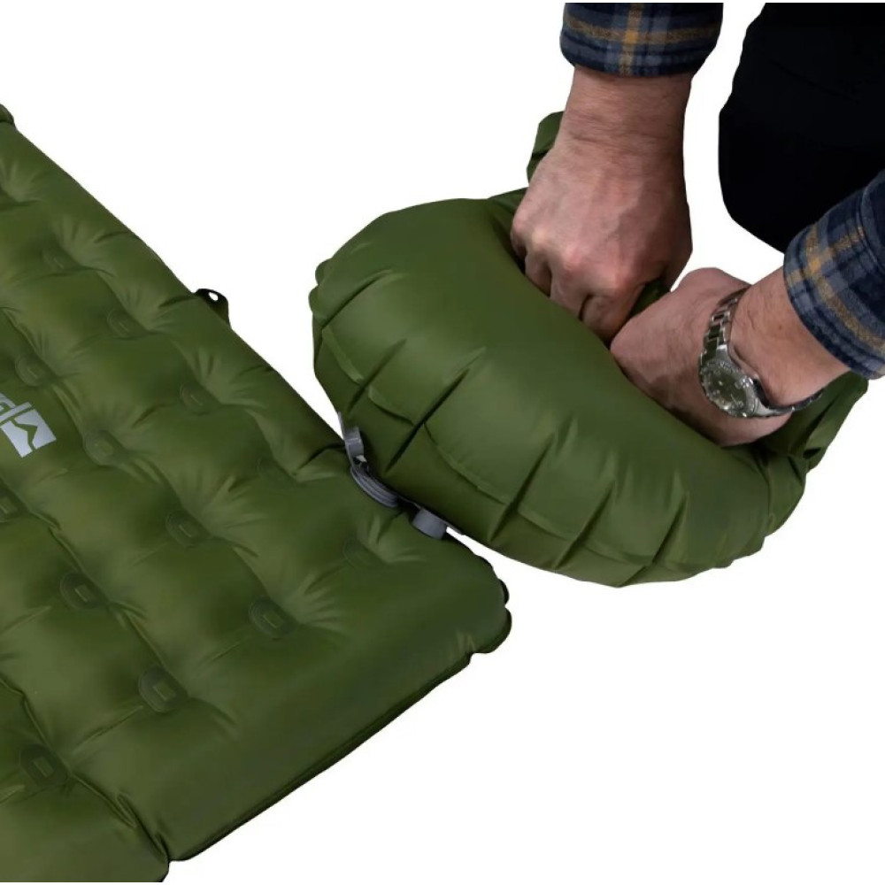 Килимок надувний Wechsel Glacio L 186 x 64 x 8 cm TL Olive (233123) (DAS302768)