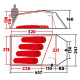 Палатка Wechsel Tempest 4 ZG Green (231053) (DAS301738)