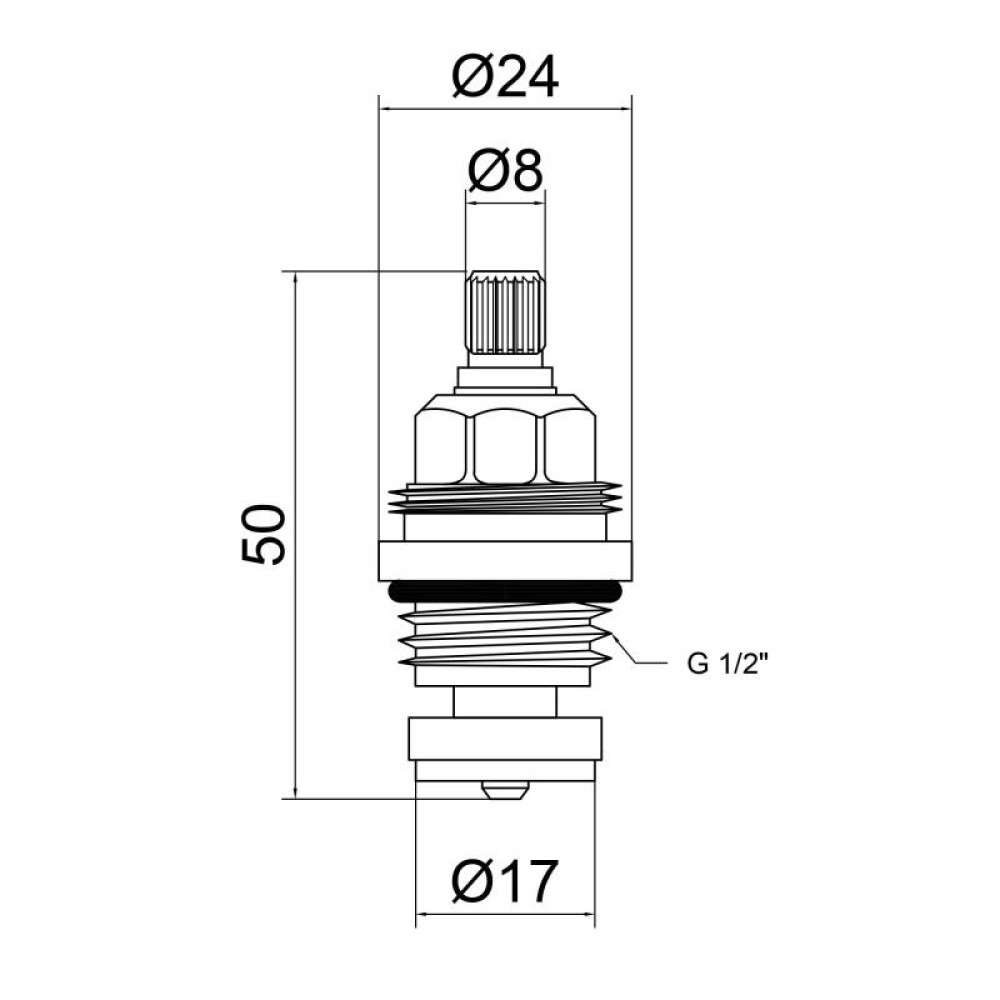 Кран-букса Lidz (BRA) 53 01 031 00 1/2"