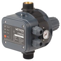 Контроллер давления Wetron DSK-8.1 1.1кВт Ø1" + регулировка давления вкл 1.5-3.0 bar (779755)