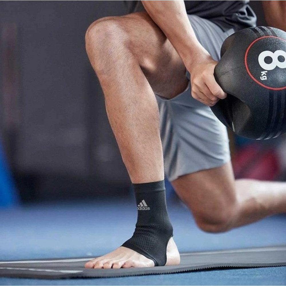 Фіксатор щиколотки Adidas Performance Ankle Support чорний Уні XL ADSU-13314