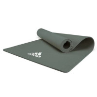 Коврик для йоги Adidas Yoga Mat темно-зеленый Уни 176 х 61 х 0,8 см ADYG-10100RG