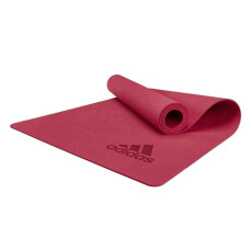 Коврик для йоги Adidas Premium Yoga Mat красный Уни 176 х 61 х 0,5 см ADYG-10300MR