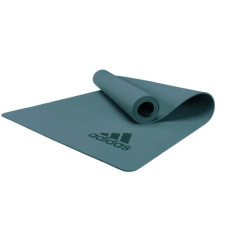 Коврик для йоги Adidas Premium Yoga Mat темно-зеленый Уни 176 х 61 х 0,5 см ADYG-10300RG