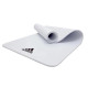 Коврик для йоги Adidas Yoga Mat белый Уни 176 х 61 х 0,8 см ADYG-10100WH