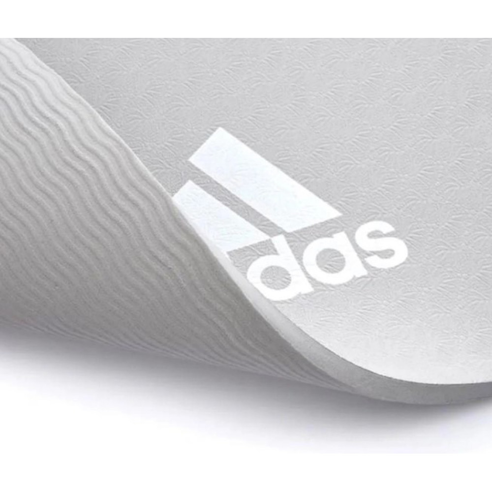 Килимок для йоги Adidas Yoga Mat сірий Уні 176 х 61 х 0,8 см ADYG-10100GR