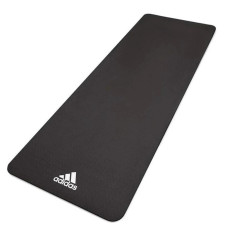 Коврик для йоги Adidas Yoga Mat черный Уни 176 х 61 х 0,8 см ADYG-10100BK