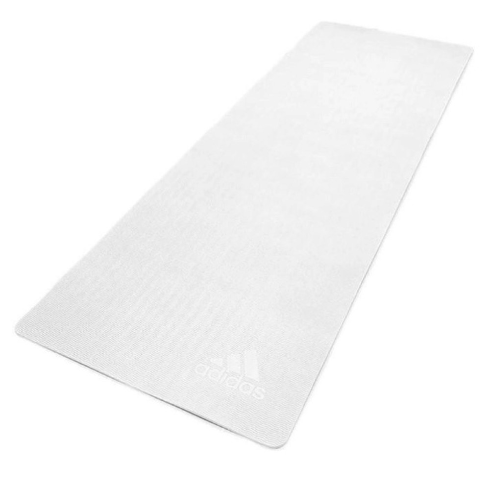 Килимок для йоги Adidas Premium Yoga Mat білий Уні 176 х 61 х 0,5 см ADYG-10300WH