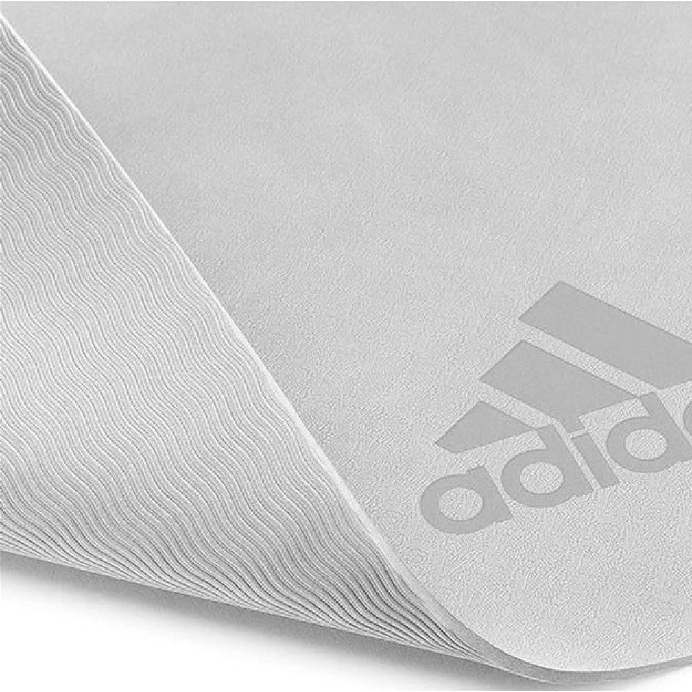 Килимок для йоги Adidas Premium Yoga Mat сірий Уні 176 х 61 х 0,5 см ADYG-10300GR